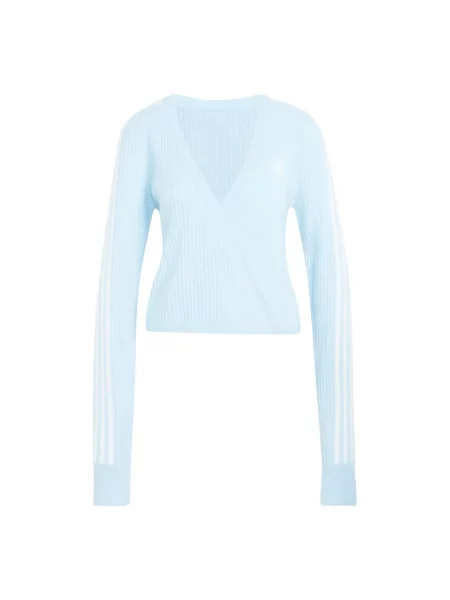 ADIDAS ORIGINALS Pulover Adidas Originals By Jennie albastru deschis alb