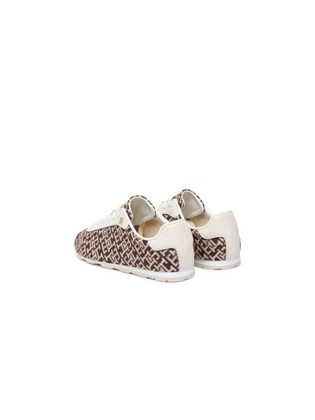 Tenisice Tommy Hilfiger Bella Monogram Sneaker smeđa