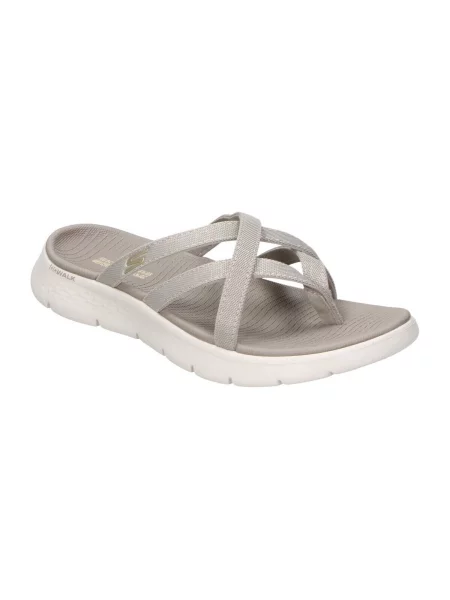 Sandále Skechers sivá