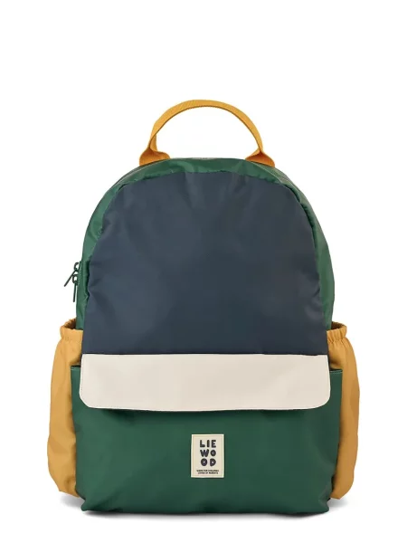 Liewood hátizsák gyerek Lennon School Backpack zöld