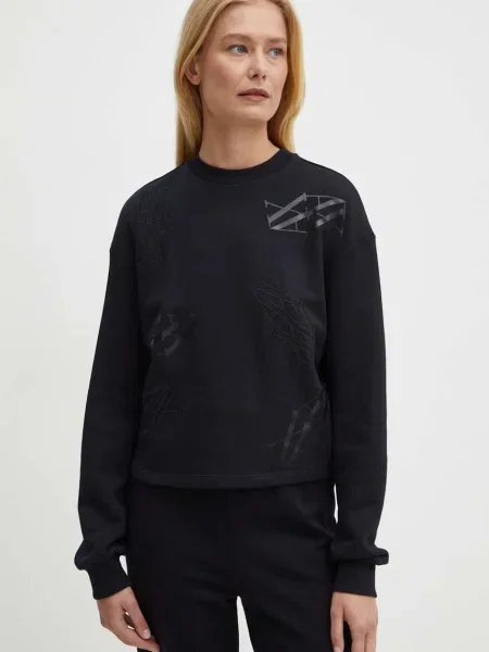Суитчър Armani Exchange с принт черно