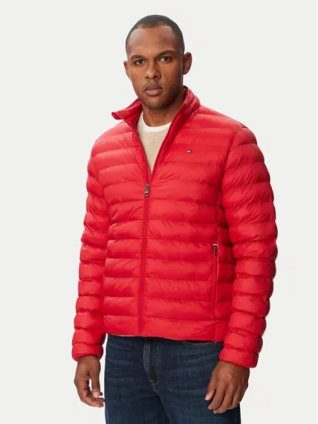 Tommy Hilfiger Prijelazna jakna crvena