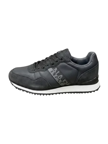 Sneakersy Napapijri zamszowe czarne