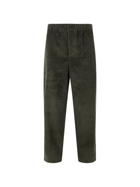 Șnur de strângere pantaloni Meta Campania Collective de catifea cord verde
