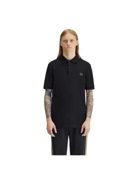Koszulka polo Fred Perry czarna