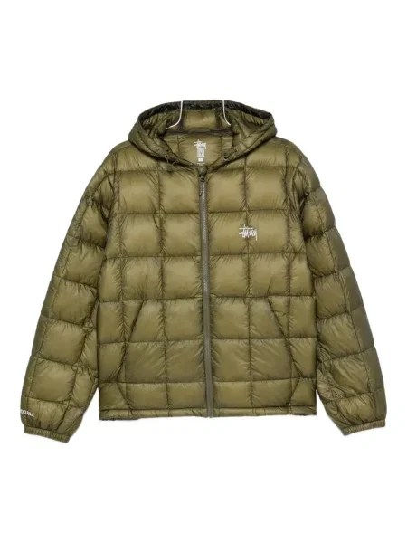Matlasat geacă Stüssy verde