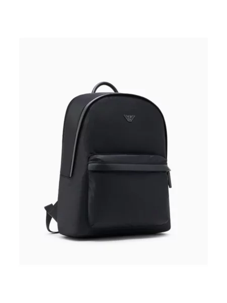 Torba Emporio Armani skórzana czarna