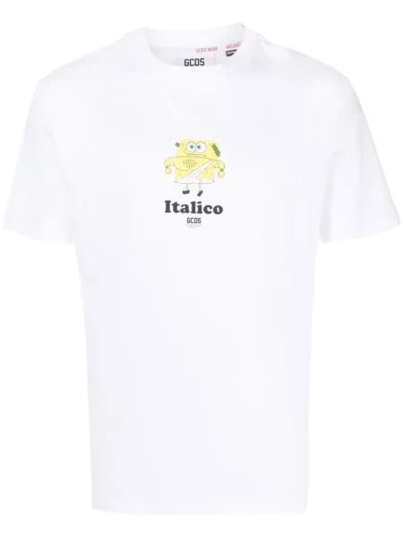 Tricou Gcds cu imagine alb