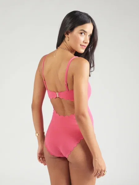 Hunkemöller Jednodielne plavky ružová