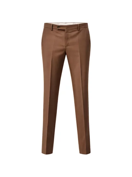 Pantaloni Franzese Collection fără toc maro