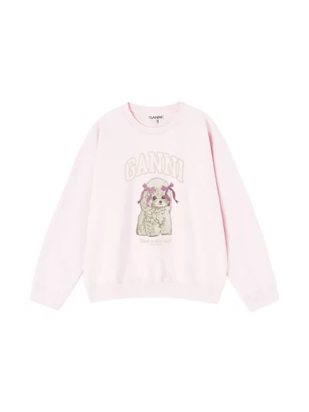 Bluza Ganni różowa