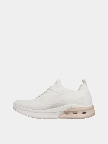 Кожаные повседневные кроссовки Skechers белые