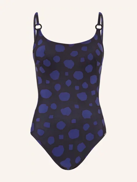 Maryan Mehlhorn Plavky S Kosticemi Blue Dots černá/ modrá černé