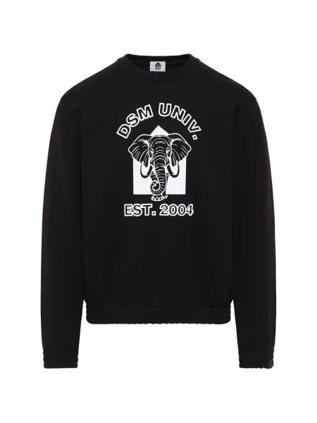 Pulover Dover Street Market cu imagine streetstyle negru