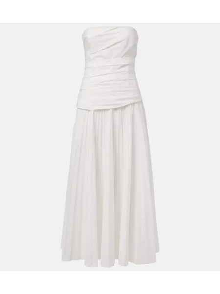Rochie midi Simkhai până la genunchi de costum alb