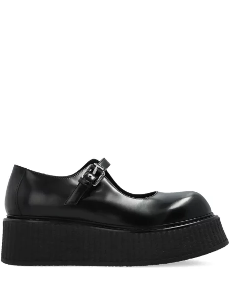 Pantofi cu toc Moschino din piele negru