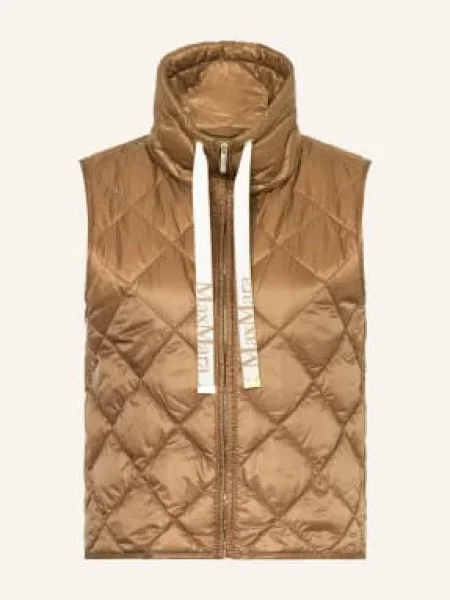 Max Mara The Cube Kamizelka Puchowa Tregic braun brązowa