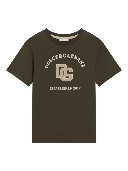 Koszulka dziecięca Dolce And Gabbana zielona