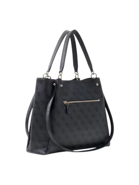Shopperka Guess z logo czarna