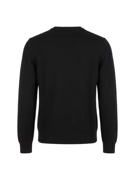 Lekki sweter Mc2 Saint Barth wełniany czarny