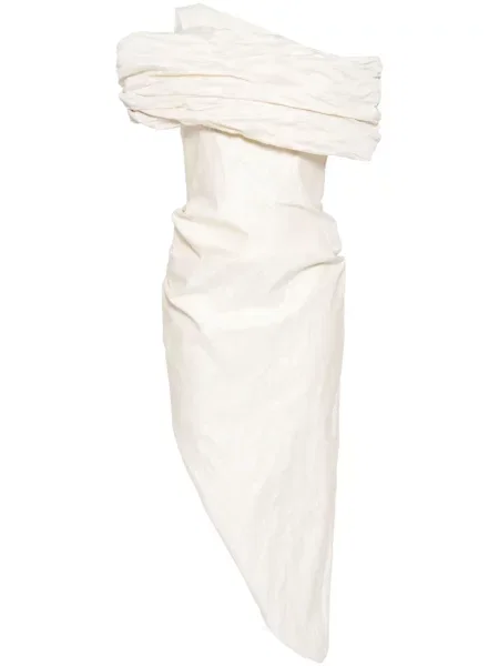 Sukienka koktajlowa Maticevski z bursztynem garniturowa