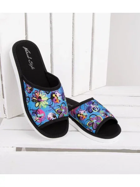 Papuci Natural Style negru