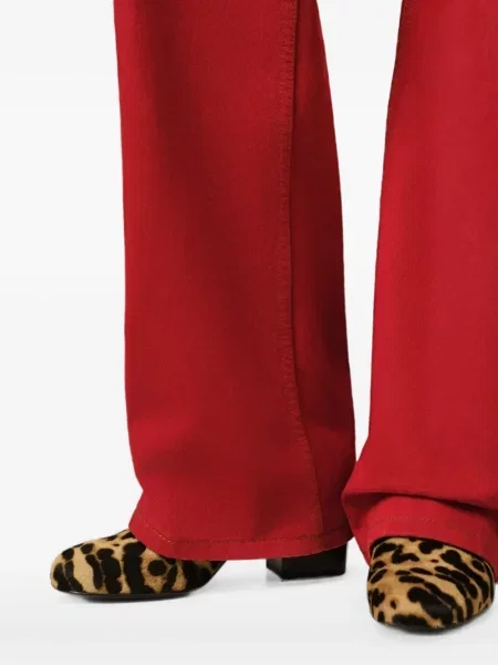 Pantofi cu toc Ami Paris din piele cu imagine cu model leopard