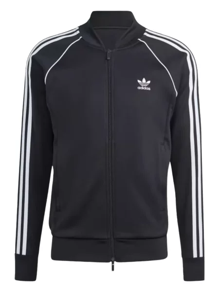 Trčanje chunky jakna Adidas crna