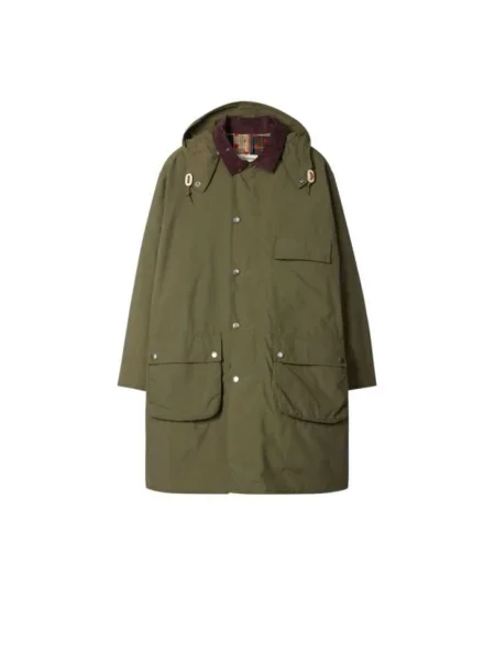 Parka Barbour casual zielona