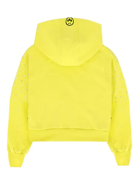 Bluza z kapturem dziecięca Barrow żółta