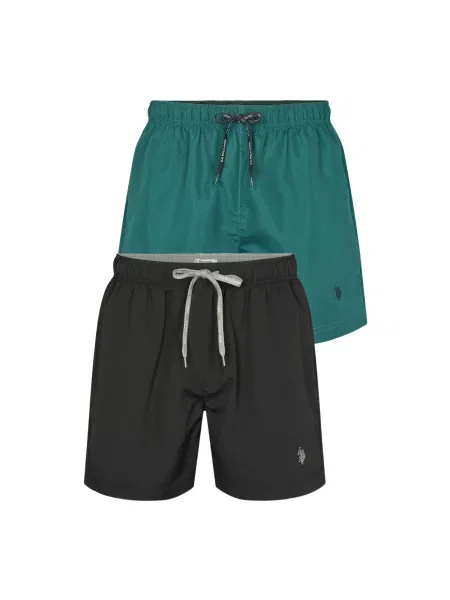 U.S. POLO ASSN. Șorturi de baie UMAza negru