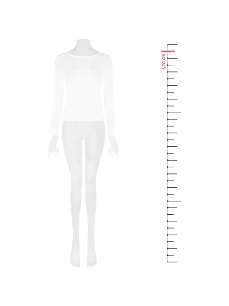 Pulover Rinascimento alb