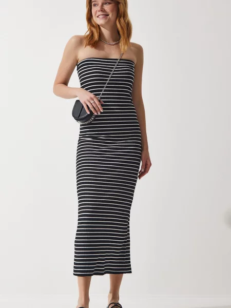 Happiness İstanbul Rochie de vară negru alb