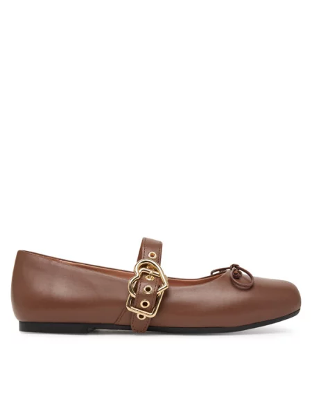 LOVE MOSCHINO Balerina barna