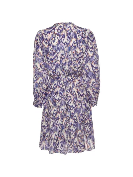 Rochie Marant Etoile cu imagine cu imprimeu abstract violet