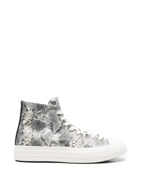 Kígyómintás sneaker Converse Chuck Taylor All Star szürke