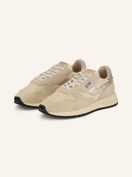 Autry Sneakersy Reelwind Low Yd / stříbrná / režná béžová
