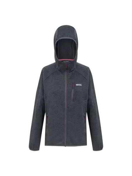 Bluza Z Kapturem Newhill II Marl Full Zip szara