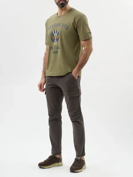 Футболка Aeronautica Militare зелена