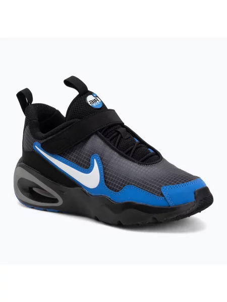 Детски обувки Nike Air Max Nova smoke grey/black/blue crystal/white бяло