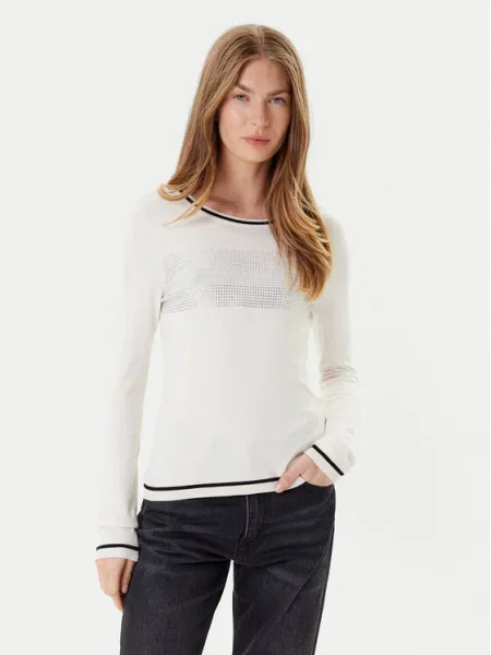 Liu Jo Sport Pulover Écru