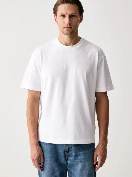 Guess T-shirt ανδρικό λευκό