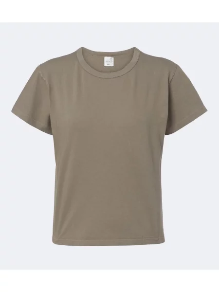 Tricou Leset din jerseu verde