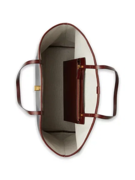 Geantă de mână Versace din canvas mari negru