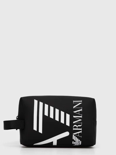 Kozmetička torbica Emporio Armani crna