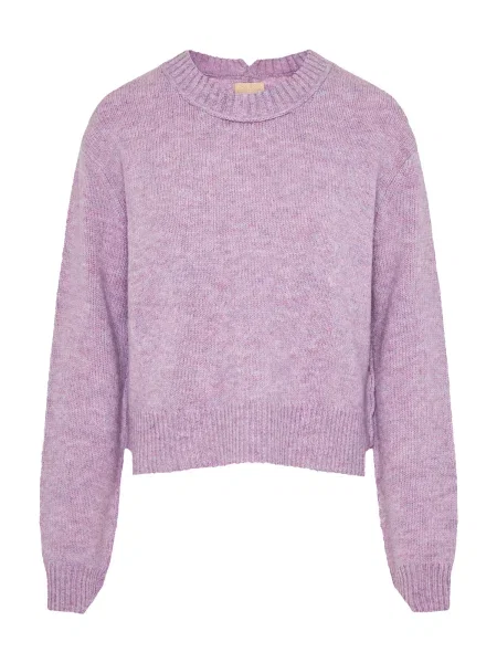 Funky Buddha Pulover mov orhidee