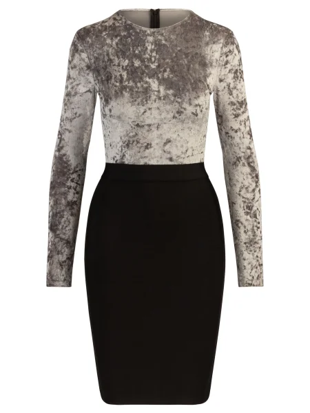 Kraimod Rochie mulate / argintiu negru