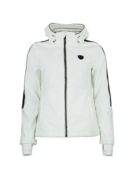 Geacă Peak Mountain softshell alb