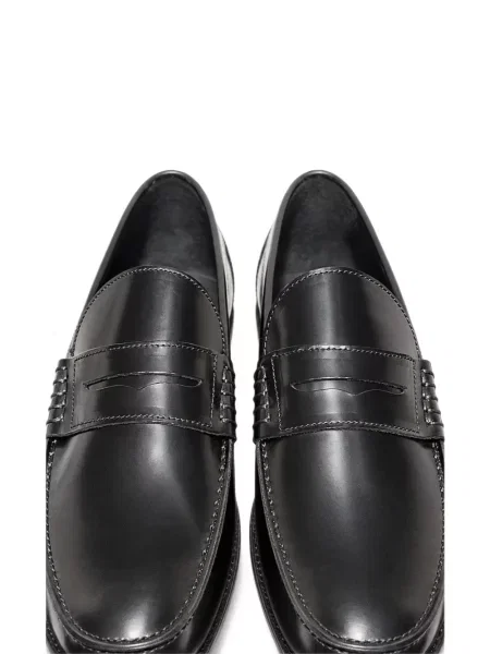 Pantofi loafer Poche Paris din piele negru