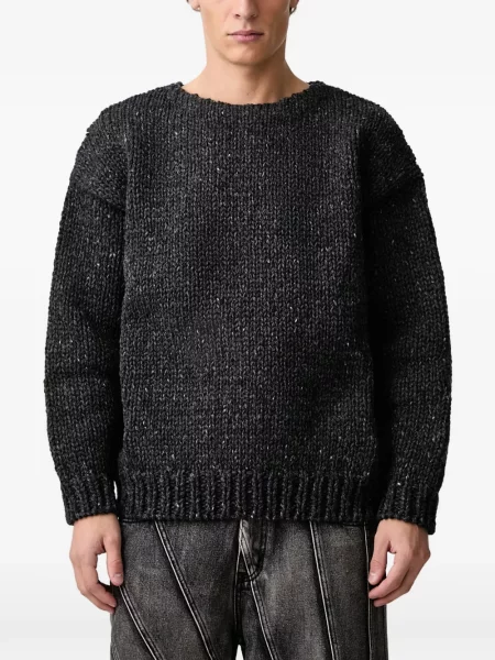 Πουλόβερ Visvim chunky μαύρο